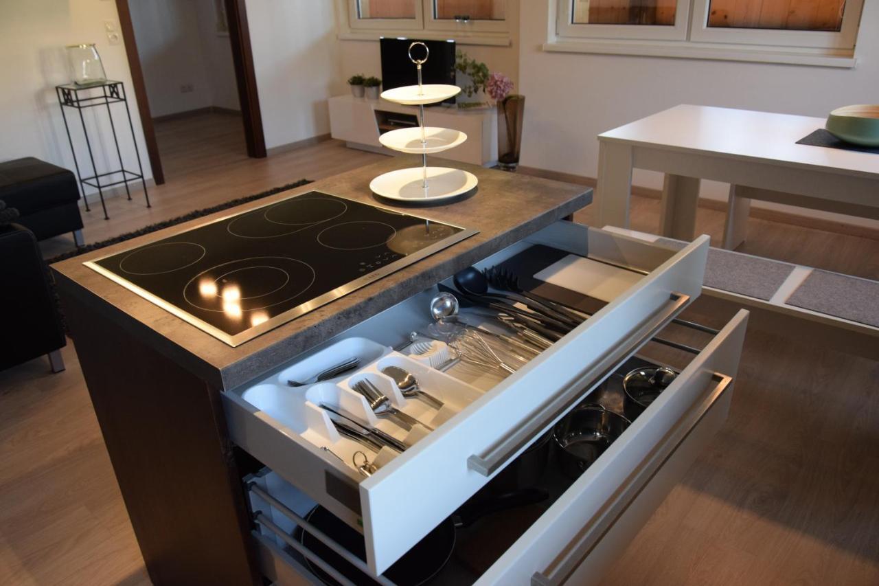 Ferienwohnung Auszeit Dornbirn Bagian luar foto
